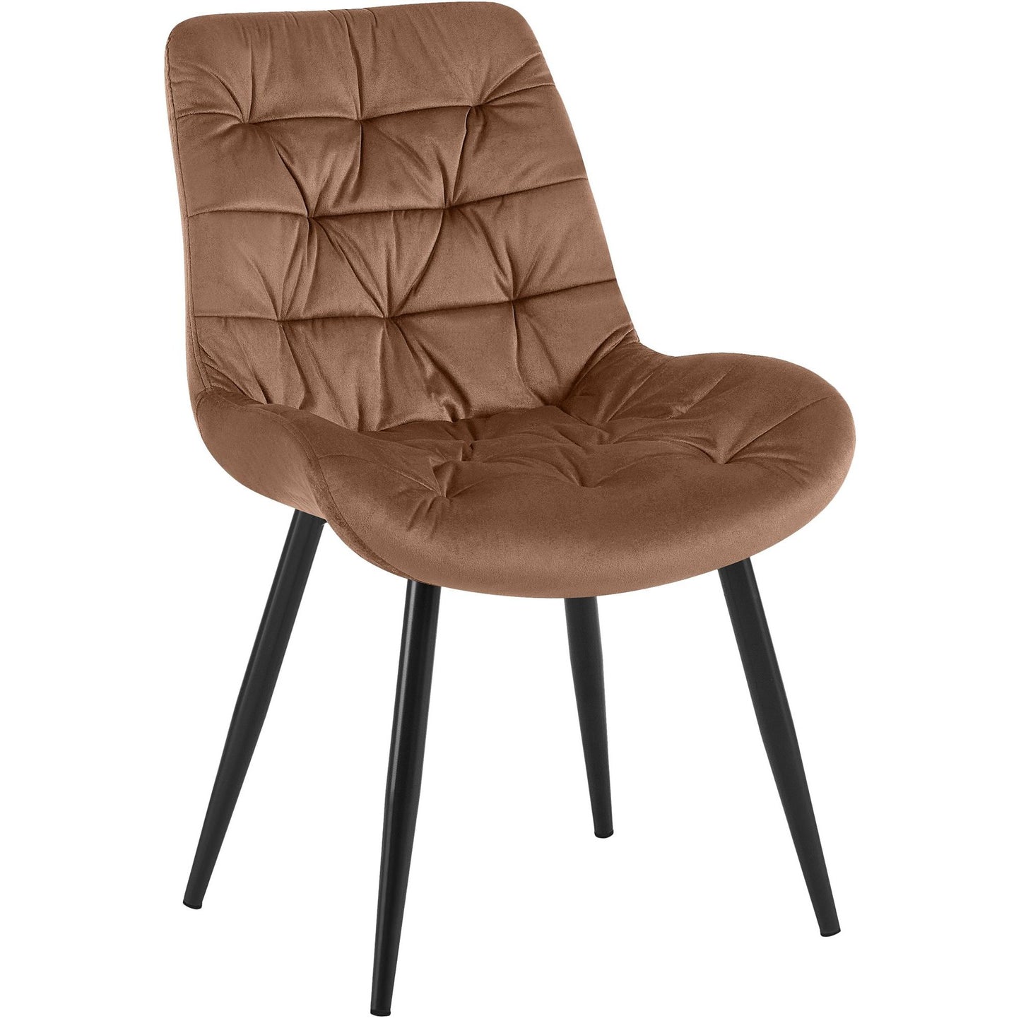 Rossford samettinen ruokapöydän tuoli