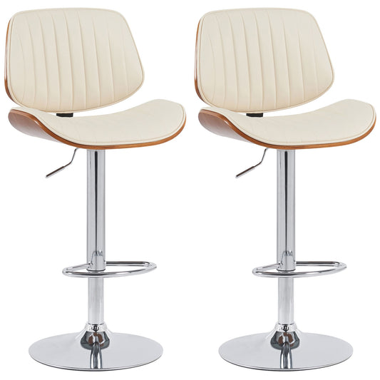 Setti 2 baarijakkaraa Clawson keinonahkaa