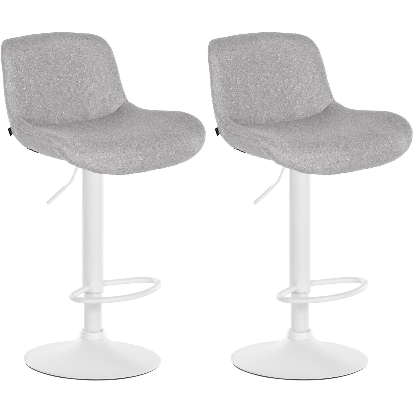 2 baarituolit Solon valkoinen