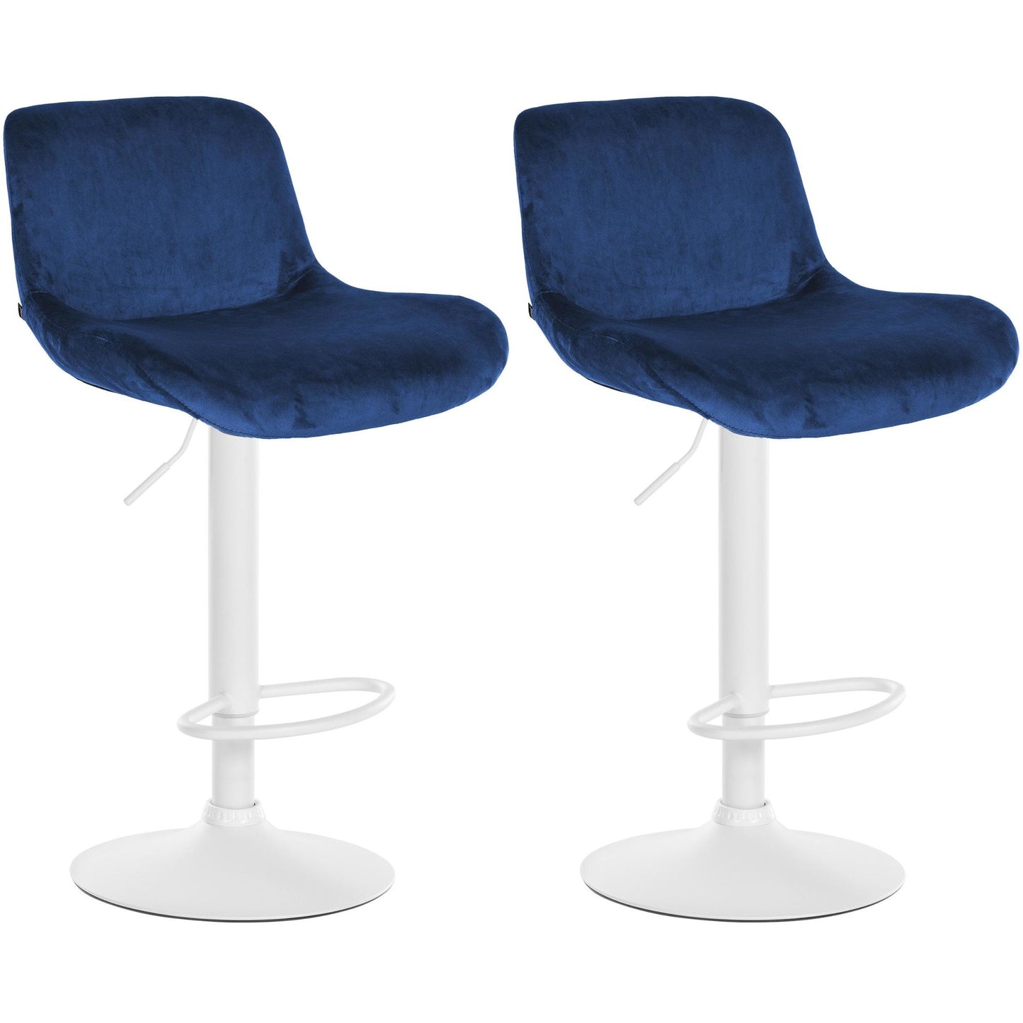 2 baarituolit Solon valkoinen