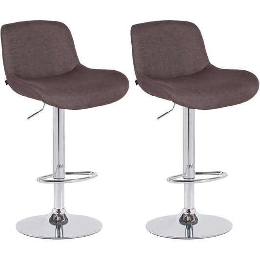 Sarja 2 baarijakkaraa Solon kromi