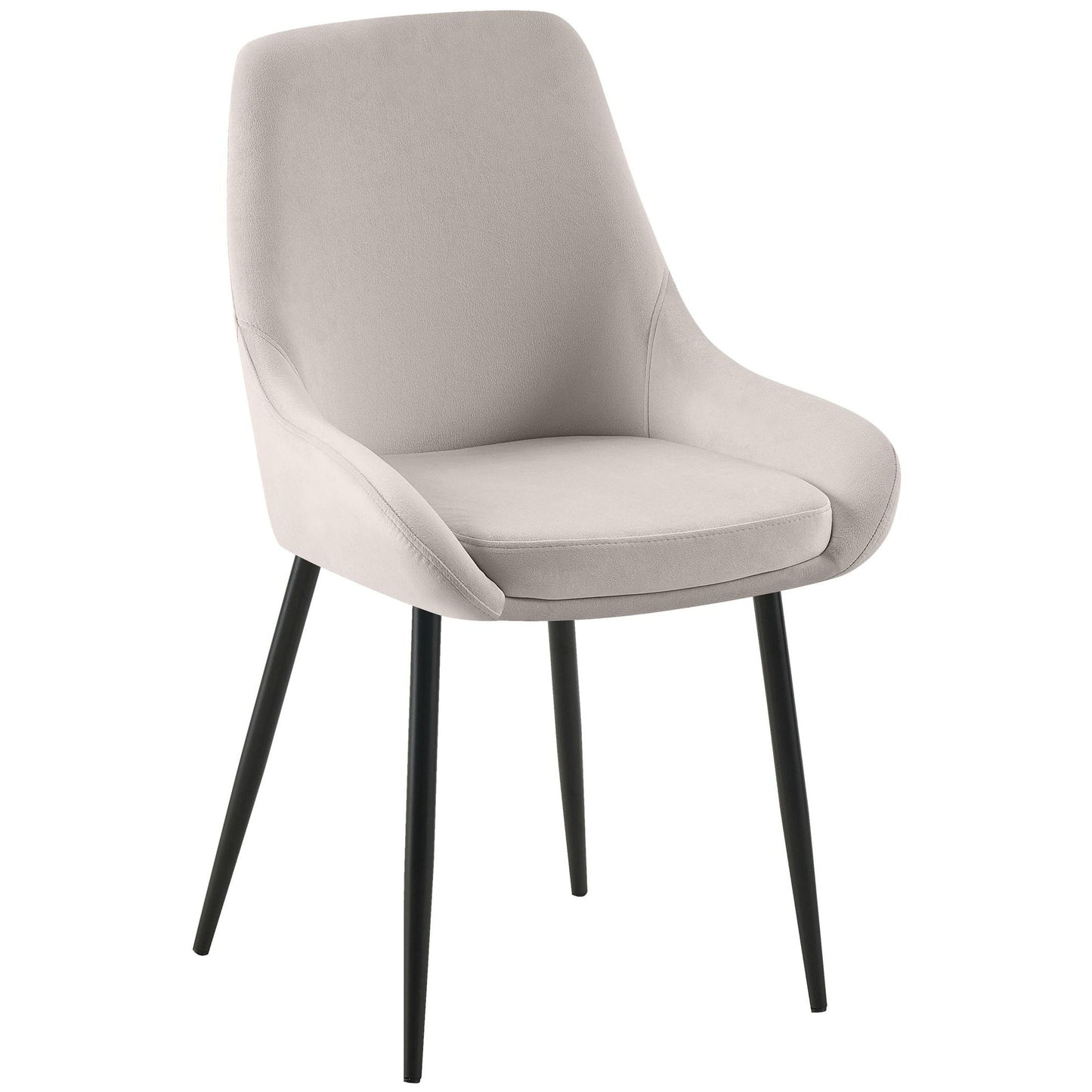 Elmira samettinen ruokatuoli