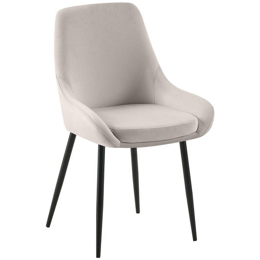 Elmira samettinen ruokatuoli