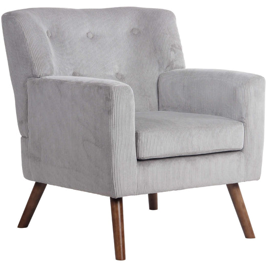 Kioni nojatuolin vakosamettipäällinen