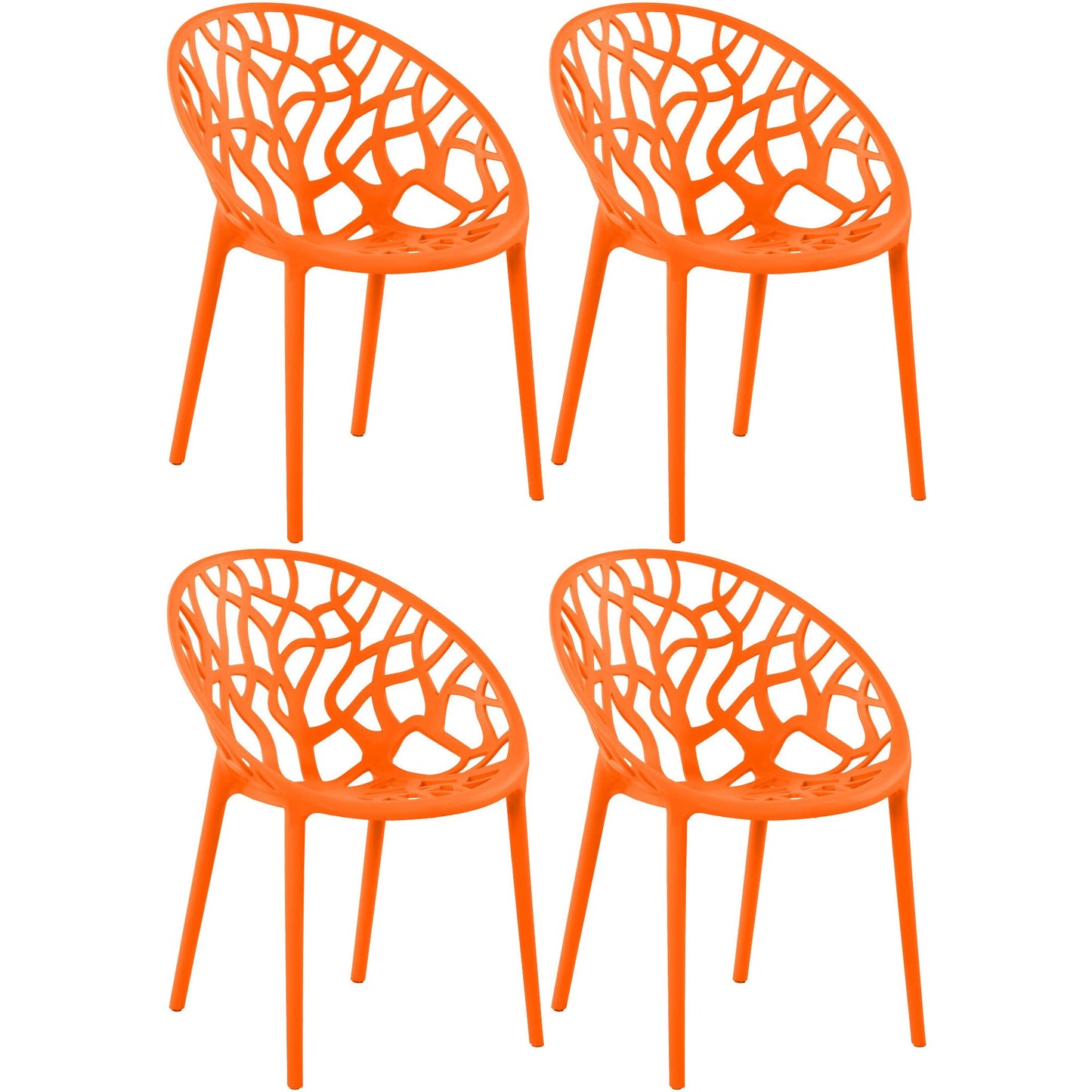 4 pinottavan puutarhatuolin setti Hope