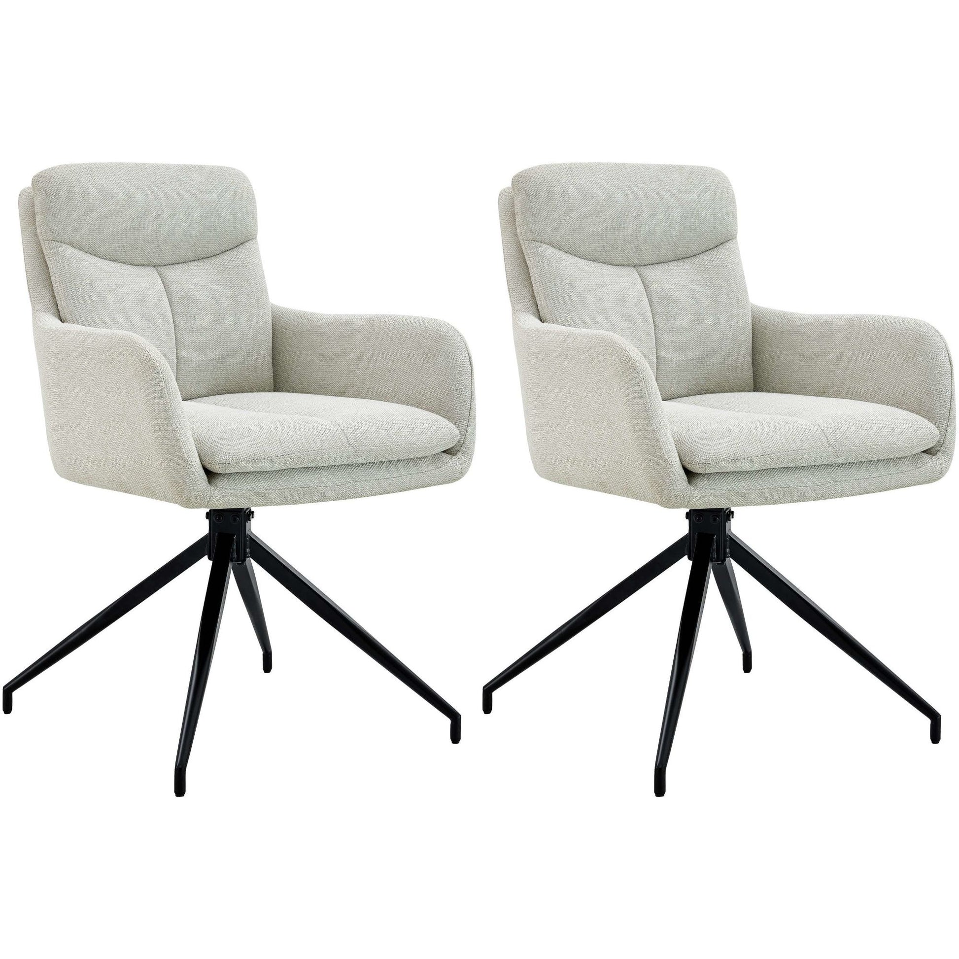 2 ruokapöydän tuolin sarja Somers kangasta