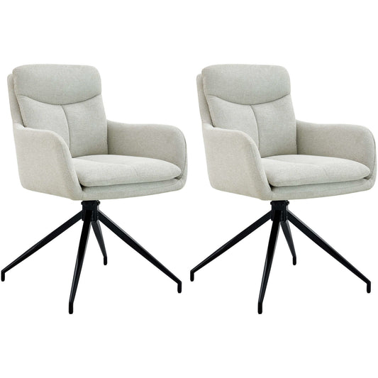 2 ruokapöydän tuolin sarja Somers kangasta