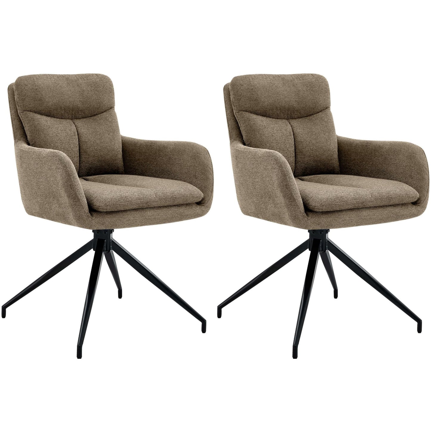 2 ruokapöydän tuolin sarja Somers kangasta