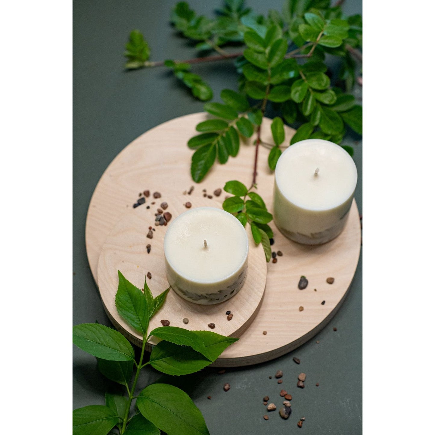 Hand-made Soy Wax Candle with Lemongrass Scent