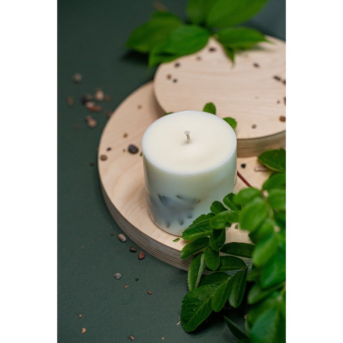 Hand-made Soy Wax Candle with Lemongrass Scent