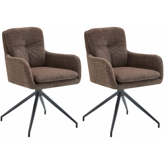 2 ruokapöydän tuolin sarja Pickett kangasta