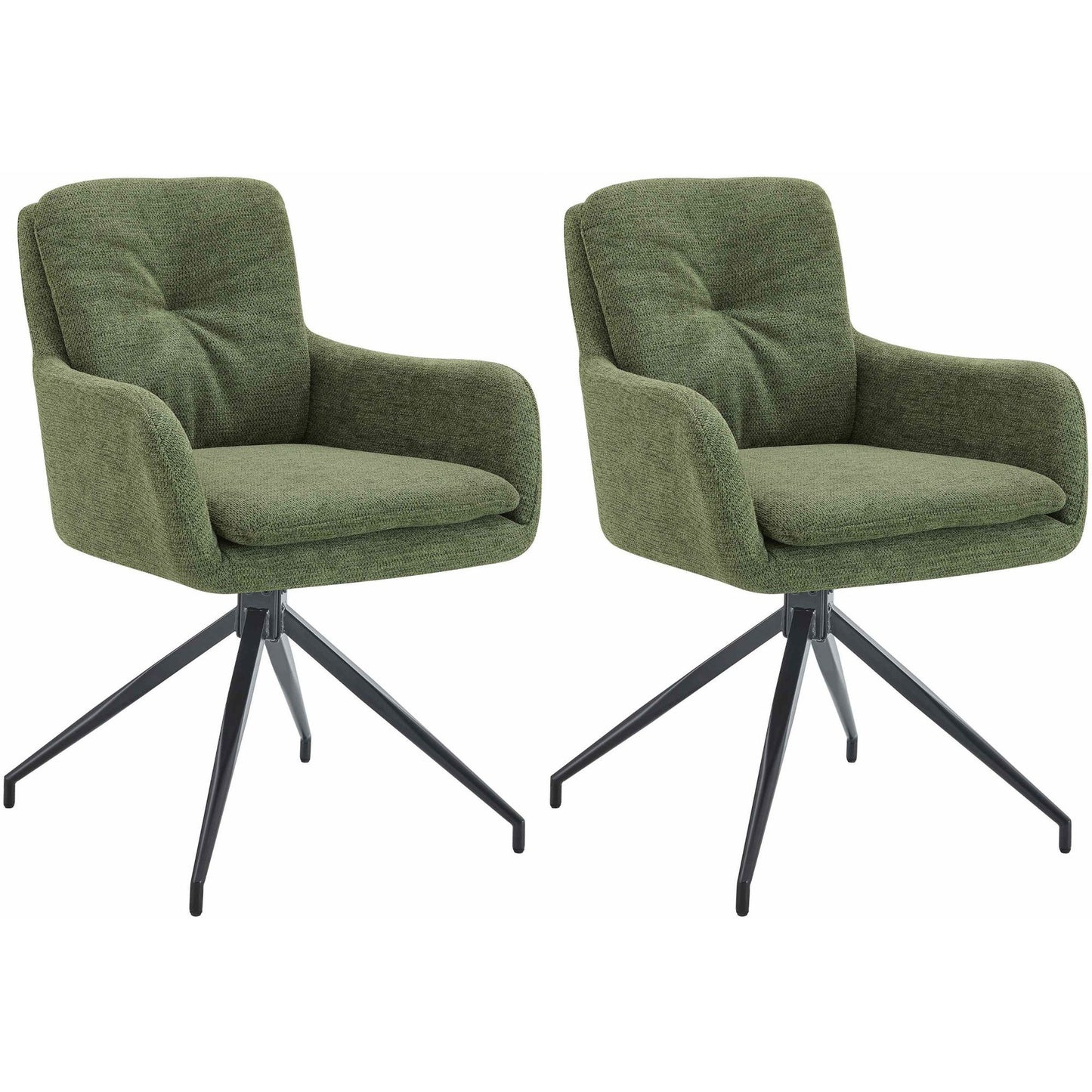 2 ruokapöydän tuolin sarja Pickett kangasta