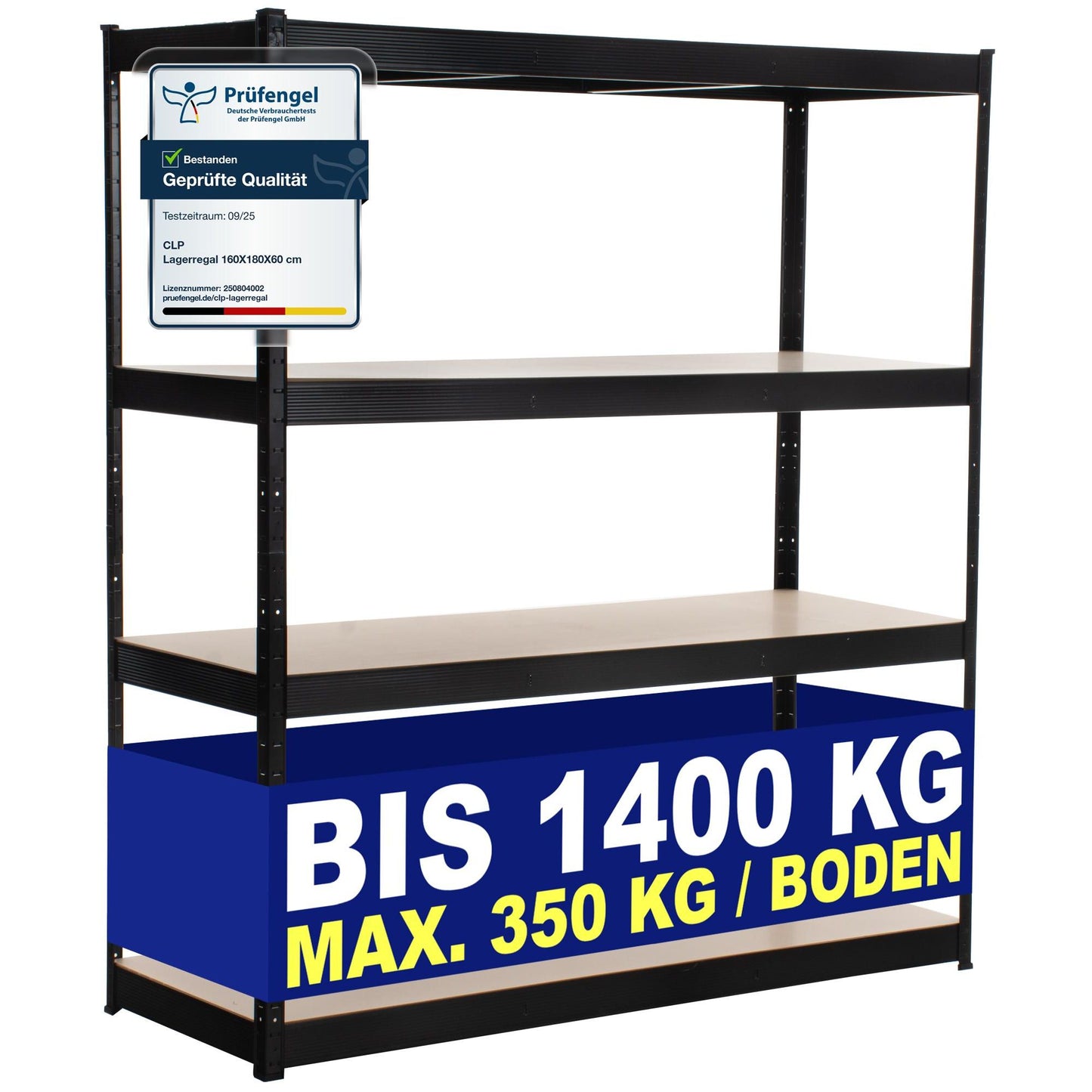 Säilytysteline 160x60x180 cm