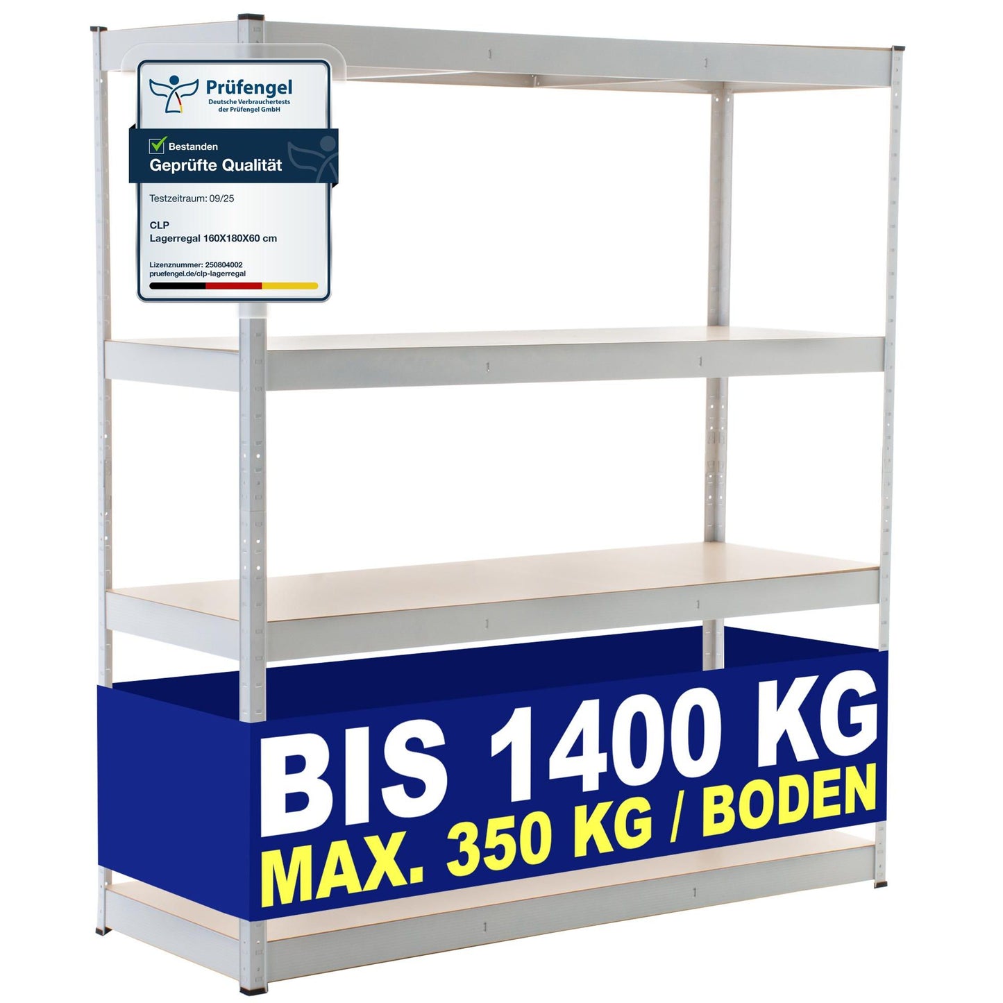 Säilytysteline 160x60x180 cm