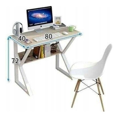 Tietokonepöytä hyllyllä (80cm*40cm)