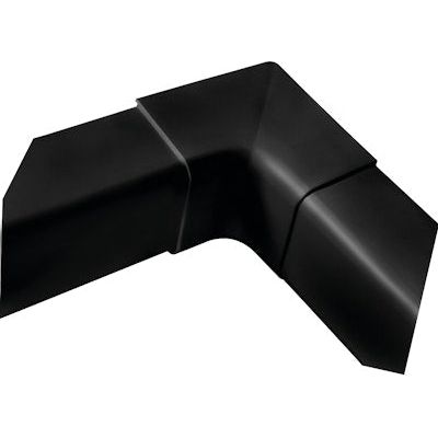 ASENNUSKANAVA ARTIPLASTIC 80X60 SISÄKULMA MUSTA