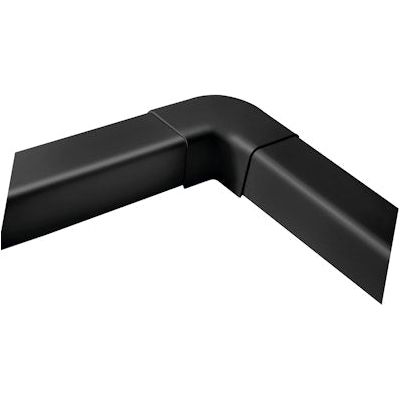 ASENNUSKANAVA ARTIPLASTIC 80X60 KULMA MUSTA