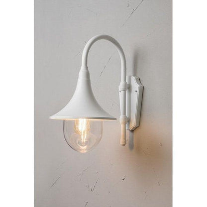 SEINÄVALAISIN KARTANO TRUMPET IP44 E27 PCC WH