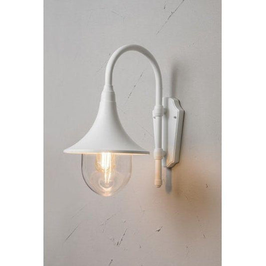 SEINÄVALAISIN KARTANO TRUMPET IP44 E27 PCC WH