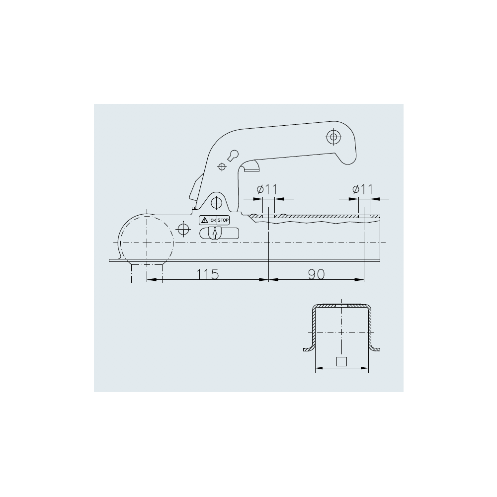 Kuulakytkin Winterhoff WW 8-E