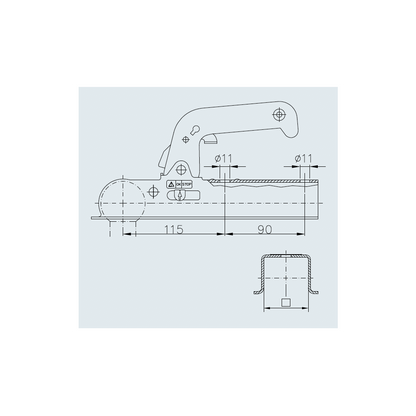 Kuulakytkin Winterhoff WW 8-E