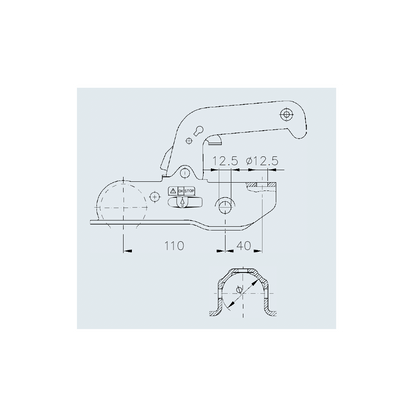 Kuulakytkin Winterhoff WW 30-D3-1212