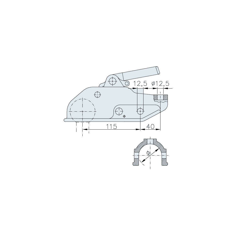 Kuulakytkin Winterhoff WW 200-B3-H