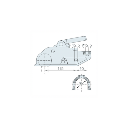 Kuulakytkin Winterhoff WW 200-B3-H