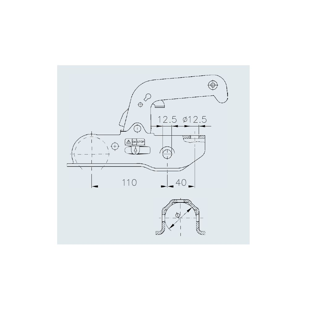 Kuulakytkin Winterhoff WW 220-RB