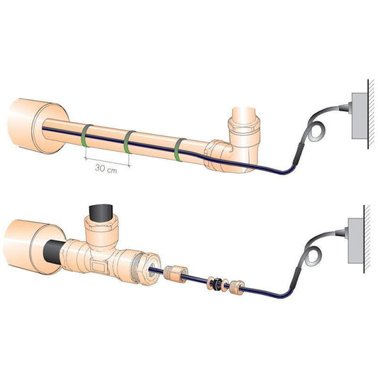 SULANAPITOKAAPELI DEFROST WATER KIT 50M 550W