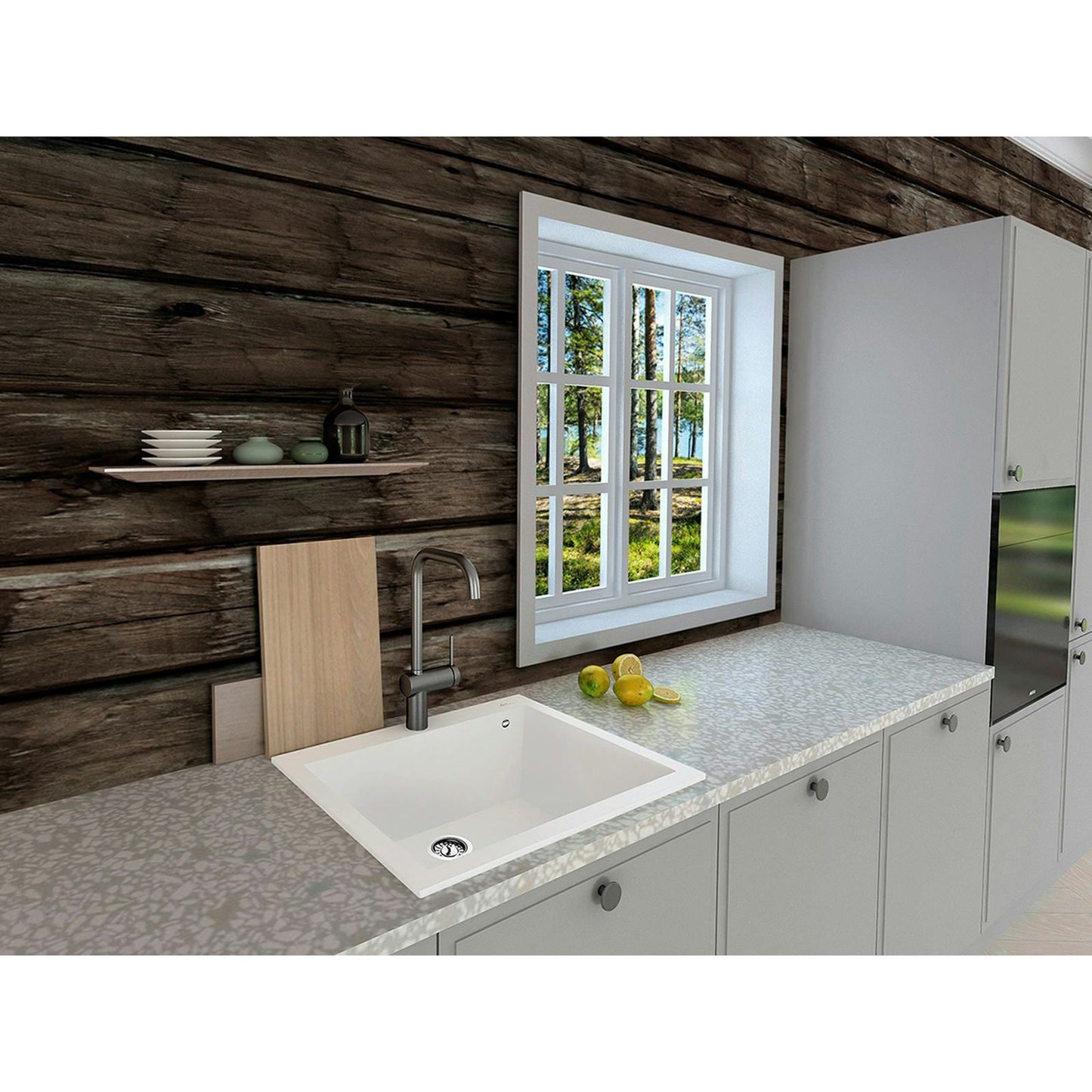 KEITTIÖALLAS SAVO 38080 SAIMAA 60+ VALKOINEN KOMPOSIITTI