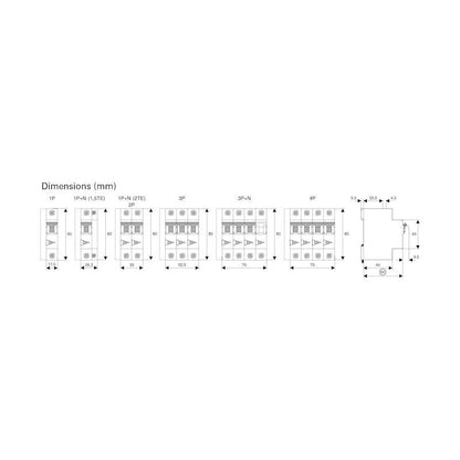 JOHDONSUOJAKATKAISIJA EATON PLS6-D16/3 6kA 3-NAP D 16A