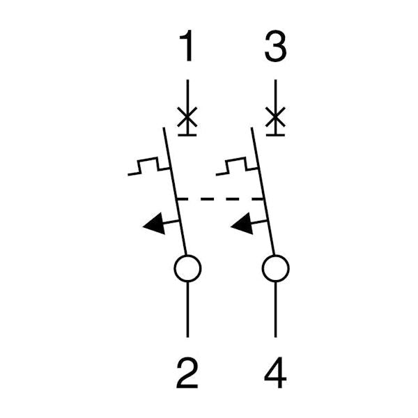 JOHDONSUOJAKATKAISIJA EATON PLS6-B10/2, 6kA 2-NAP B 10A