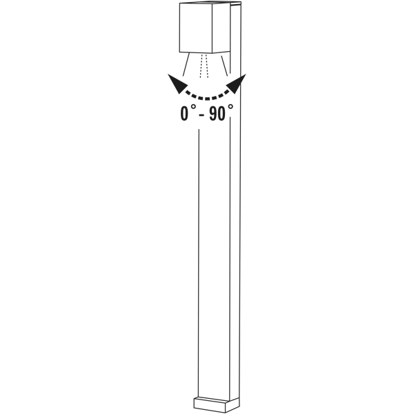 POLLARIVALAISIN CREMONA 7999-970 IP54 8W RUOSTE