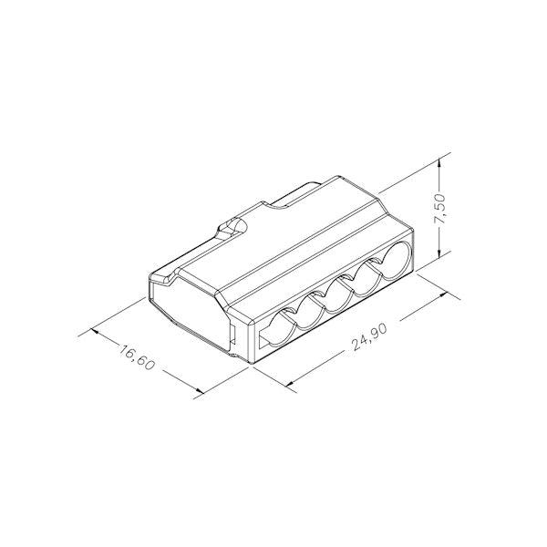 RASIALIITIN OPAL 980 5-N PUSSI KELTAINEN 25kpl