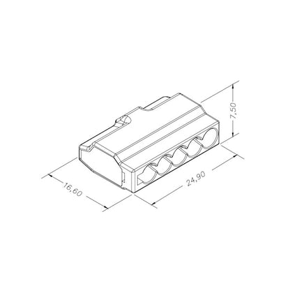 RASIALIITIN OPAL 980 5-N PUSSI KELTAINEN 25kpl