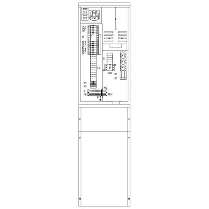 MITTAUSKESKUS NÄPSÄ SMART YM5T09URJ-L8 2T 50A IP34 FE