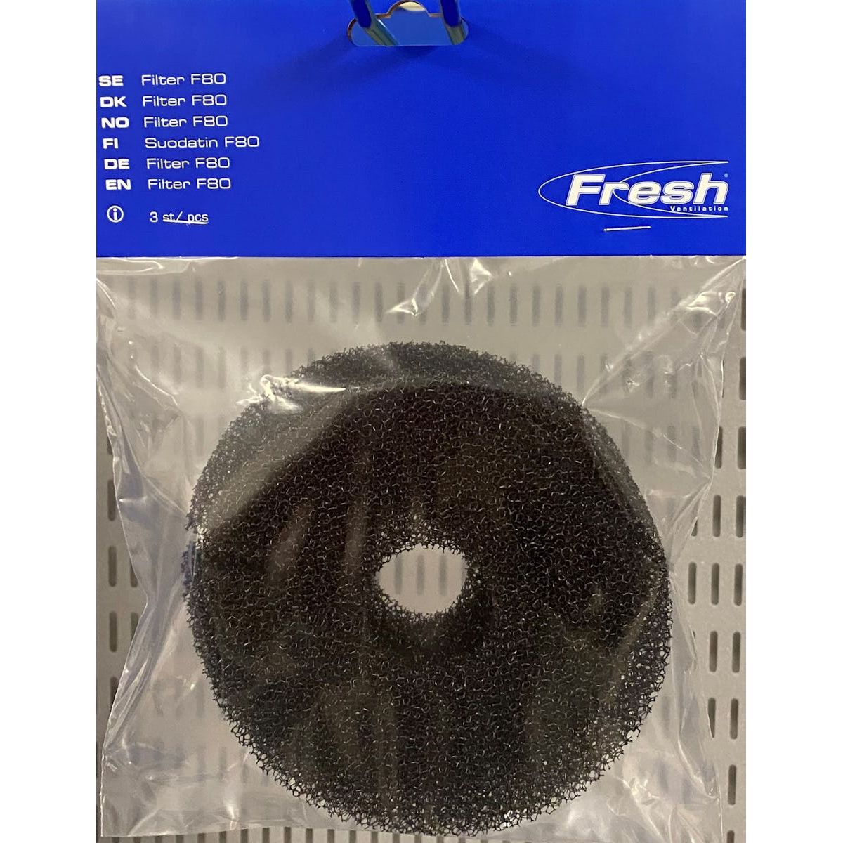 VAKIOSUODATIN FRESH F80, 2OPPI 3KPL