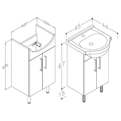 ALLAS OPAL 45 POSLIINIALLAS (CJR489)