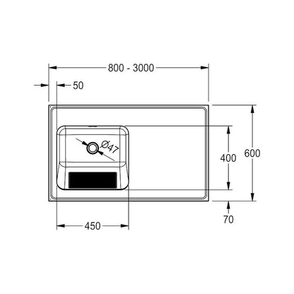 ALLASTASO KWC INARI 1400 VASEN (5914961)