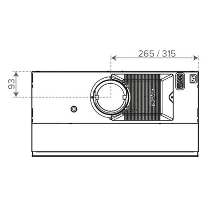 SÄÄDINKUPU VALLOX DELICO PTD EC 600 VALKOINEN