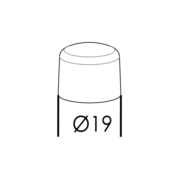 POISTOYHTEEN TULPPA PREVEX 13540 19MM 10KPL/PSS