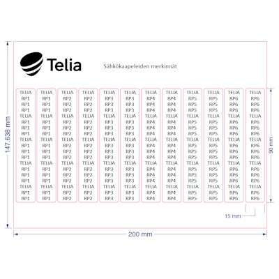 MERKINTÄTARVIKE DATA EXXI