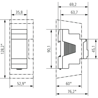 KELLOKYTKIN DIGIT. THEBEN TR 611 TOP3 vko ohj. 1-kan 16A