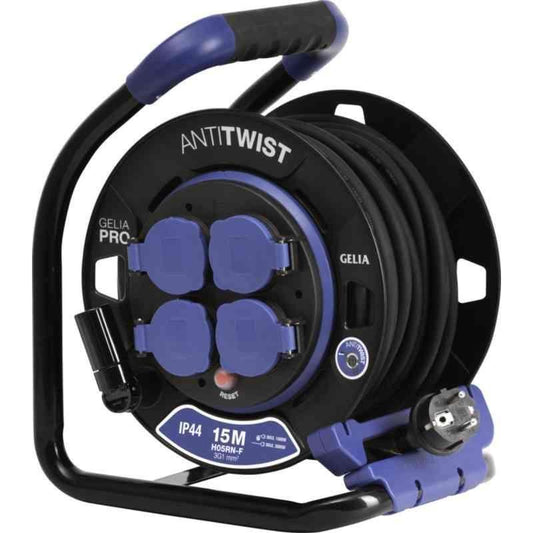 Kaapelikela, suojakansilla, itseseisova, maadoitettu, anti-twist, Gelia 25m 2.5mm² | 4022594251 |  | Kotikauppa | Gelia