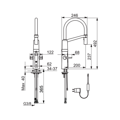 KEITTIÖHANA ORAS 2728F OPTIMA 230 / 5V (6219139)