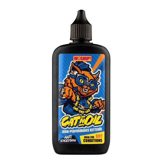 WOSHUP! Cat'n'Oil -kuivankelin ketjuöljy 100 ml