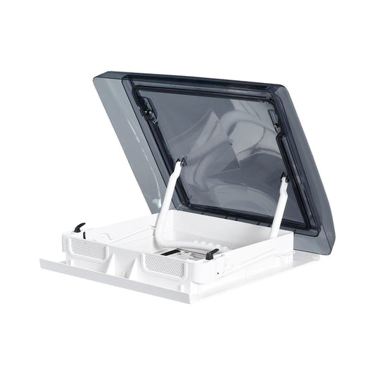 Airxcel Skymaxx -kattoluukku 40x40 cm LED-valaistuksella 12V