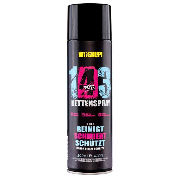 WOSHUP! 143 ketjusuihke pyörän ketjuille 500 ml