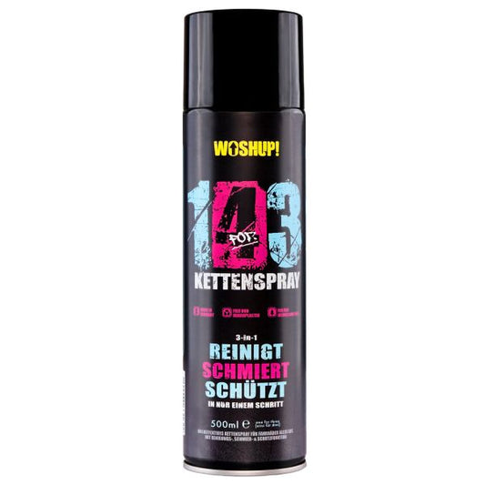 WOSHUP! 143 ketjusuihke pyörän ketjuille 500 ml